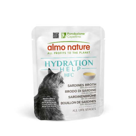 ALMO ALMO HFC BUSTA 50gr HYDRATATION HELP BRODO DI SARDINE E SARDINE