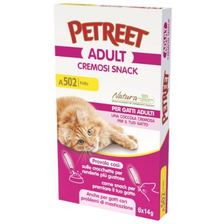 BOLTON PETREET SNACK CREMOSI POLLO 6X14 GR