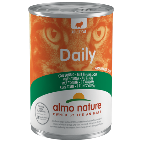 ALMO ALMO DAILY GATTO 400 GR TONNO