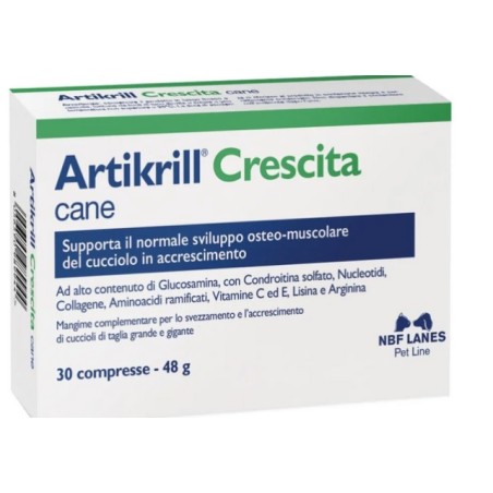 NBF ARTIKRILL CRESCITA CANE 30 COMPRESSE