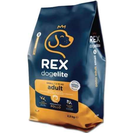  REX DOG ELITE ADULT SMALL POLLO KG 2,5