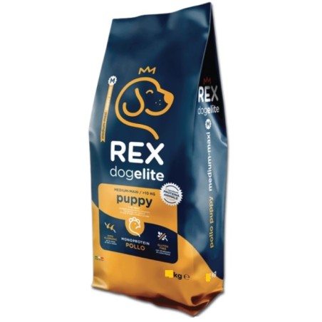  REX DOG ELITE PUPPY MEDIUM/LARGE POLLO KG 2,5