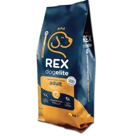  REX DOG ELITE ADULT MEDIUM LARGE POLLO KG 2,5