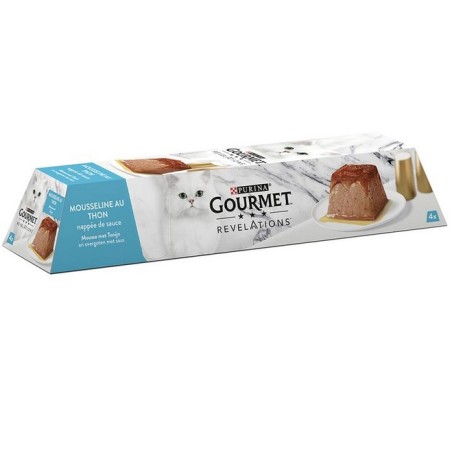 NESTLE' GOURMET REVELATIN 4X57GR MOUSSE TONNO