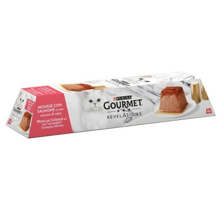 NESTLE' GOURMET REVELATIN 4X57GR MOUSSE SALMONE