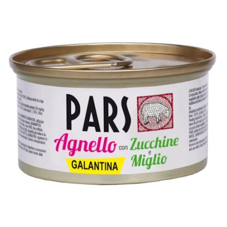 CERERE PARS "GALATINA" AGNELLO ZUCCHINE MIGLIO 95gr scad.03/2025