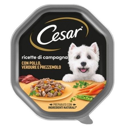 CESAR GR.150 ricette di campagna POLLO VERDURE E PREZZEMOLO