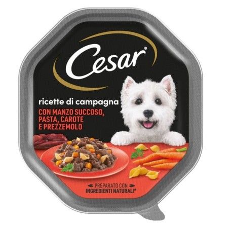 CESAR GR.150 ricette di campagna MANZO PASTA CAROTE E PREZZEMOLO