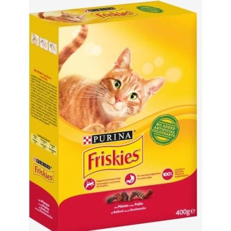 FRISKIES CROCCHETTE GR.400 MANZO FEGATO POLLO