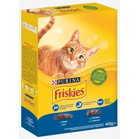 FRISKIES CROCCHETTE GR.400 TONNO VERDURE