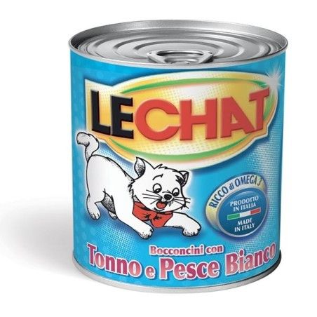 LE CHAT BOCCONCINI CON TONNO E PESCE 720GR