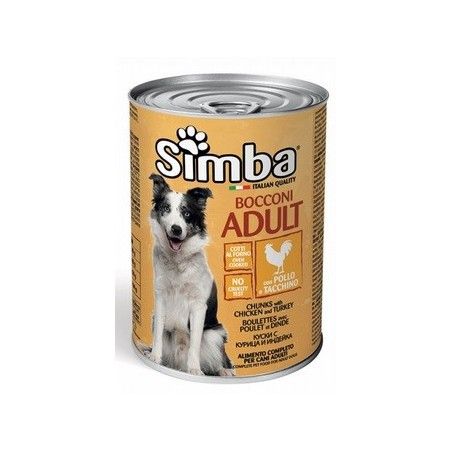 SIMBA CANE BOCCONI POLLO TACCHINO 1230GR