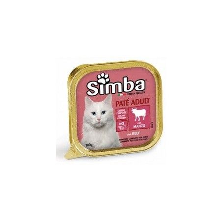 SIMBA VASCHETTA GATTO CARNE GR100