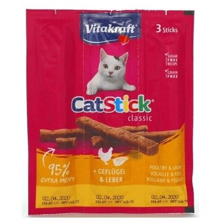 VITAKRAFT CAT STICK MINI POLLO E FEGATO