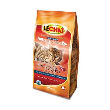 LECHAT CROCCANTINO MANZO E VERDURE 1,5KG