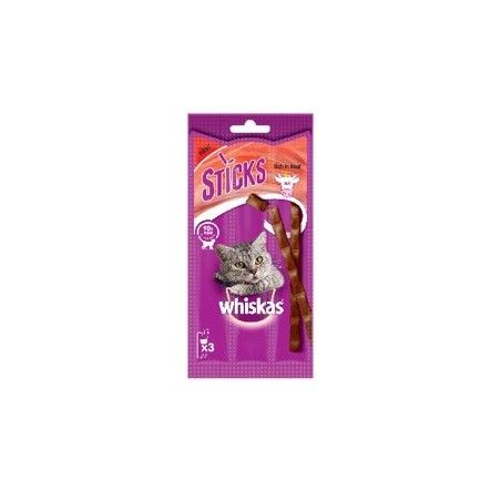 WHISKAS STICK MANZO  