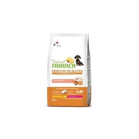 TRAINER SENSITIV PUPPY SMALL & TOYS SALMONE E CEREALI KG.2