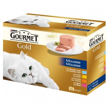 GOURMET GOLD MOUSSE CONFEZIONE RISPARMIO 24 LATTINE (EURO 0,59 CADAUNA)