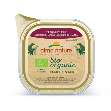 ALMO BIO PATE' VASCHETTA CANE GR.300 MANZO VERDURE