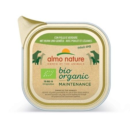 ALMO BIO PATE' VASCHETTA CANE GR.300 POLLO VERDURE