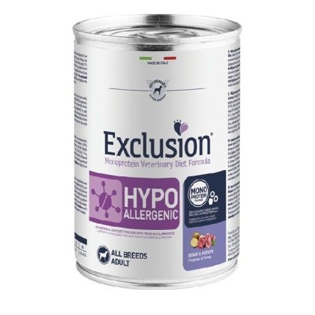 EXCLUSION DIET HYPOALLERGENIC GR.400 BOAR & POTATO