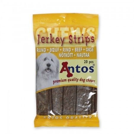 ANTOS JERKEY STRIPS BEEF 20PZ