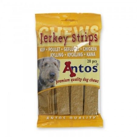 ANTOS JERKEY STRIPS POLLO 20PZ