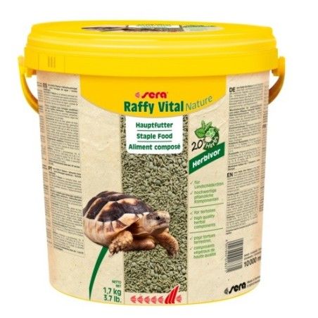 SERA NATURE RAFFY  VITAL SECCHIELLO 10 LITRI ***CONSEGNA 24/48 H***