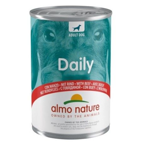 ALMO DAILY DOG PATE' GR.400 MANZO  