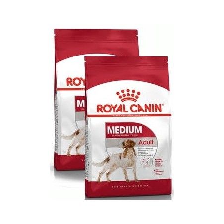 ROYAL CANIN MEDIUM ADULT 25 KG.15 **acquisto minimo 2 sacchi*prezzo riferito alla singola confezione*