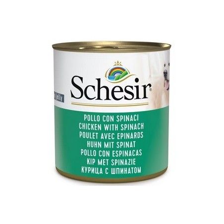 SCHESIR DOG GR.285 POLLO SPINACI