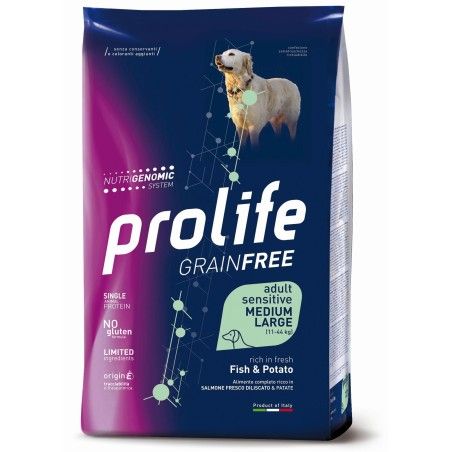 PROLIFE DOG SENS.MEDIUM LARGE FISH & POTATO KG.2,5