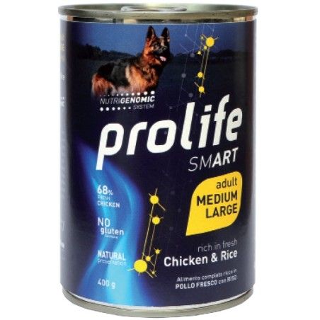 PROLIFE DOG ADULT MEDIUM/ LARGE CHICKEN&RICE GR.400