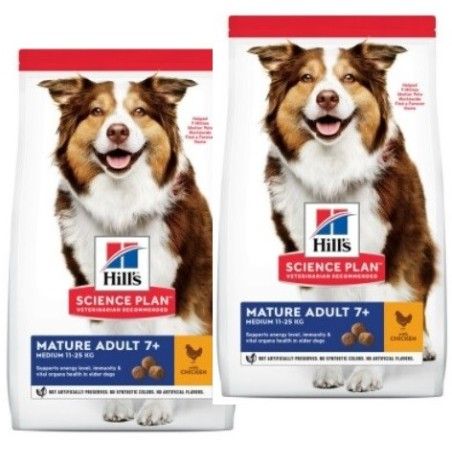 HILL'S SP MATURE MEDIUM POLLO KG.12 *acquisto minimo 2 sacchi*prezzo riferito alla singola confezione*