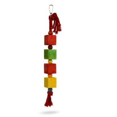 GIOCO PER PAPPAGALLI IN LEGNO BIRD TOYS T5