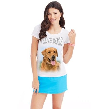 T-SHIRT DONNA LABRADOR