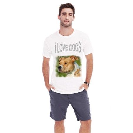 T-SHIRT UOMO AMERICAN STAFFORDSHIRE