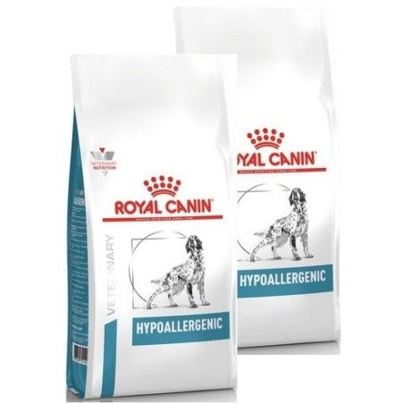 ROYAL CANIN HYPOALLERGENIC CANE KG. 14 **acquisto minimo 2 sacchi*prezzo riferito alla singola confezione*