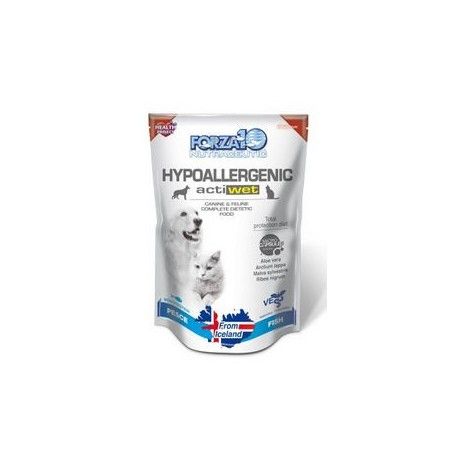 FORZA 10 ACTIWET HYPOALLERGENIC FISH BUSTA GR.100