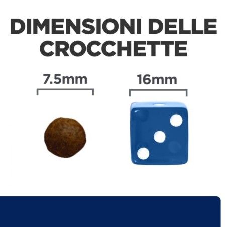 HILL'S PRESCRIPTION DIET Z/D MINI CROCCHETTE PER CANI PER LE SENSIBILITÀ ALIMENTARI KG.6..