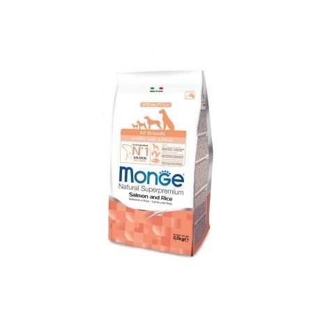 MONGE ALL BREEDS PUPPY SALMONE E RISO KG.12.