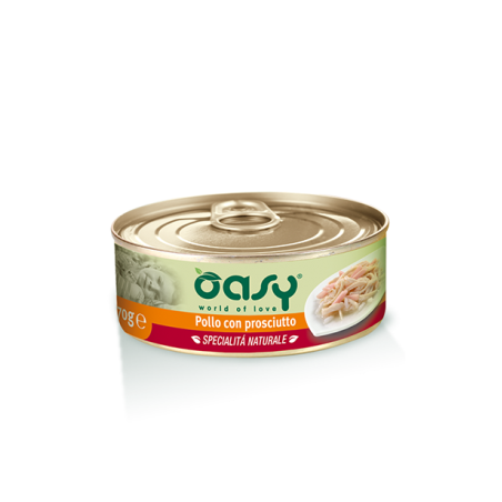 OASY CAT 150GR POLLO PROSCIUTTO 