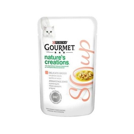 GOURMET NATURE'S CREATIONS SOUP SALMONE E VERDURE GR.40