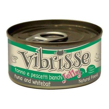 VIBRISSE GR.70 JELLY TONNO CON PESCETTI BIANCHI