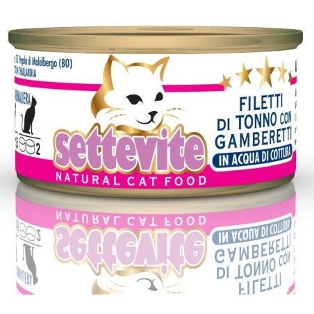 ***NON DISPONIBILE***SETTEVITE FILETTI DI TONNO CON GAMBERETTI 70 gr