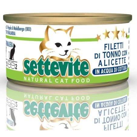 ***NON DISPONIBILE***SETTEVITE FILETTI DI TONNO CON ALICETTE 70 gr