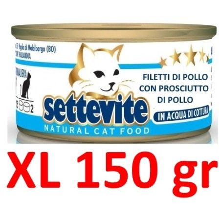 SETTEVITE FILETTI DI POLLO CON PROSCIUTTO DI POLLO 150 gr