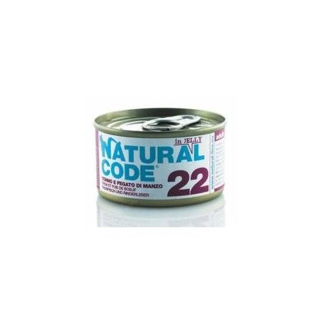 NATURAL CODE GR.85 JELLY TONNO FEGATO DI MANZO -22-