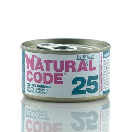 NATURAL CODE GR.85 JELLY  POLLO SARDINE -25- 