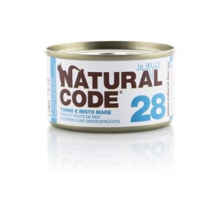 NATURAL CODE GR.85 JELLY TONNO MISTO MARE -28-